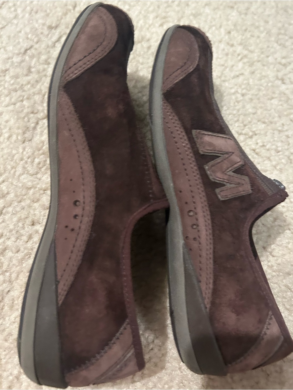 Merrell Women’s Arabasque brown leather Performance Shoes Slip on  EUC 6